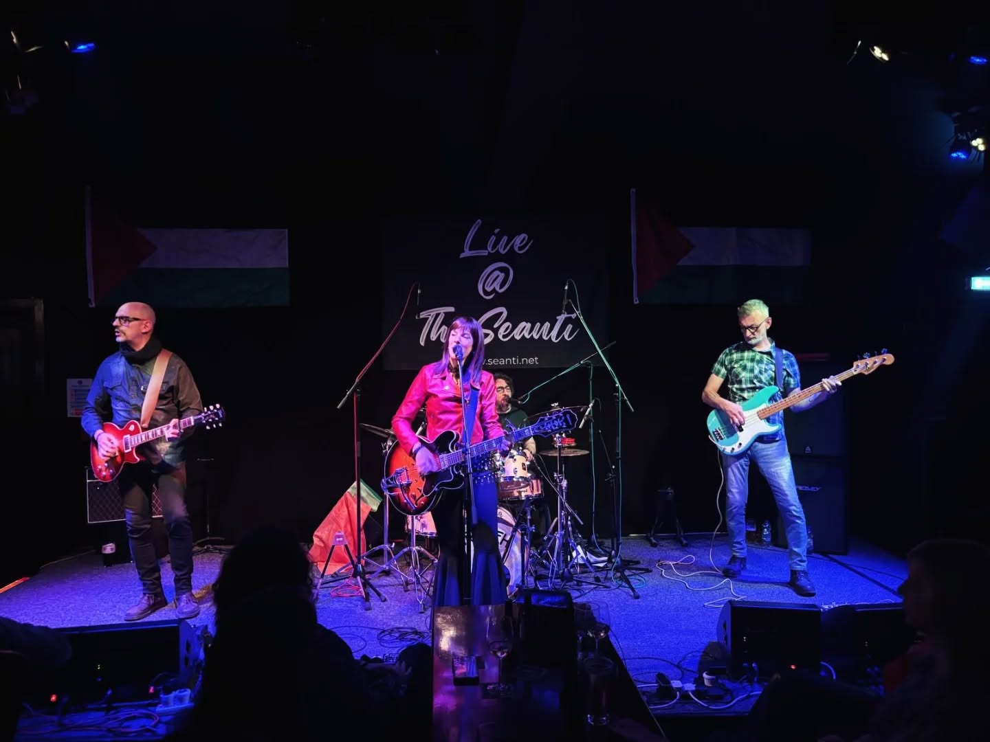 Electric Blue full band live at The Seanti